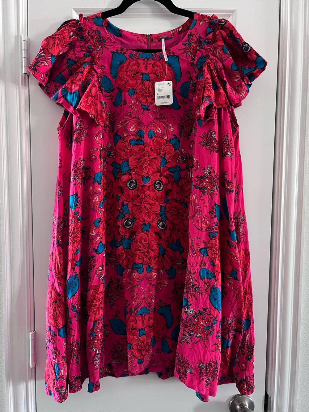 Free People Yara Rose Print Dress